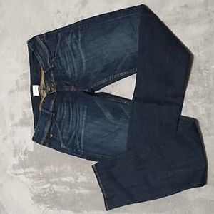 Hudson Collin flap skinny jeans dark blue, size 28